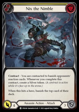 Nix the Nimble (Yellow) (Regular) - Dynasty