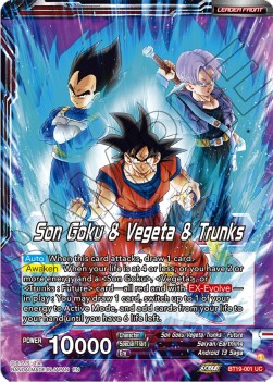 Son Goku & Vegeta & Trunks // SS Son Goku, SS Vegeta, & SS Trunks, the Ultimate Team - Fighter's Ambition