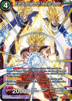 SS Son Goku, SS Vegeta, & SS Trunks, Triple Combination (V.1 - Super Rare) - Fighter's Ambition