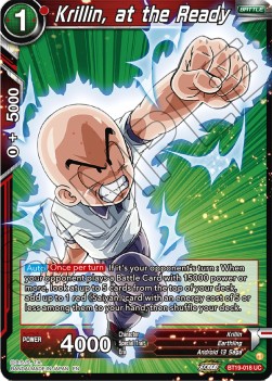 Krillin, at the Ready - Fighter's Ambition