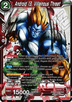 Android 13, Villainous Threat - Fighter's Ambition