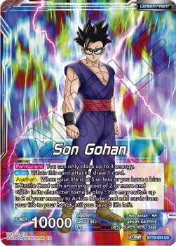 Son Gohan // Son Gohan, Former Glory Regained - Fighter's Ambition