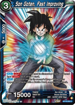 Son Goten, Fast Improving - Fighter's Ambition