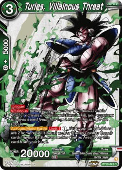 Turles, Villainous Threat - Fighter's Ambition