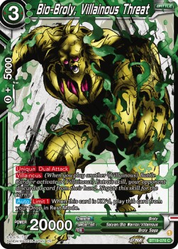 Bio-Broly, Villainous Threat - Fighter's Ambition