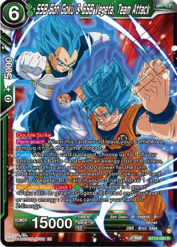 SSB Son Goku & SSB Vegeta, Team Attack - Fighter's Ambition