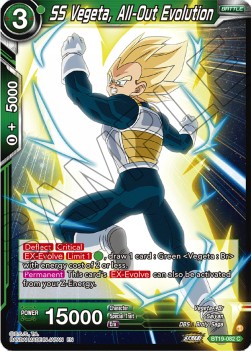 SS Vegeta, All-Out Evolution - Fighter's Ambition