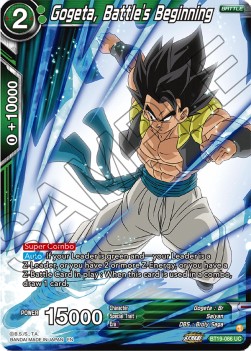 Gogeta, Battle's Beginning - Fighter's Ambition