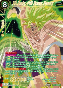 SS Broly, Full Power Frenzy (V.2 - Special Rare) - Fighter's Ambition