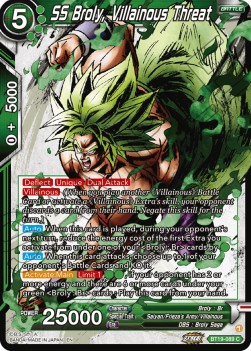 SS Broly, Villainous Threat - Fighter's Ambition