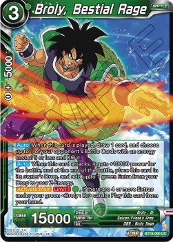 Broly, Bestial Rage - Fighter's Ambition