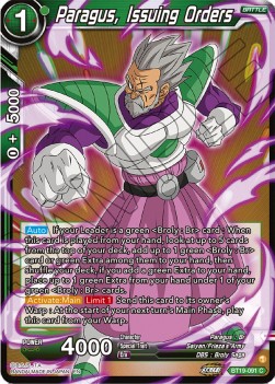 Paragus, Issuing Orders - Fighter's Ambition