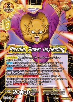 Piccolo, Power Unyielding - Fighter's Ambition