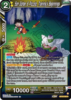 Son Gohan & Piccolo, Training's Beginnings - Fighter's Ambition