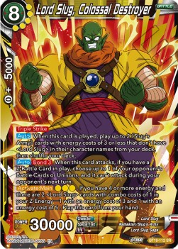 Lord Slug, Colossal Destroyer (V.1 - Super Rare) - Fighter's Ambition