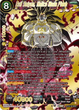 Evil Saiyan, Malice Made Flesh - Fighter's Ambition