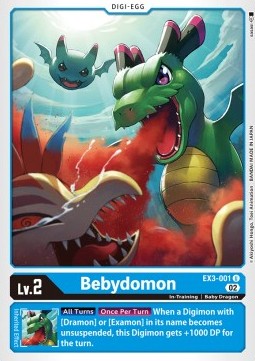 Bebydomon (EX3-001) - Draconic Roar