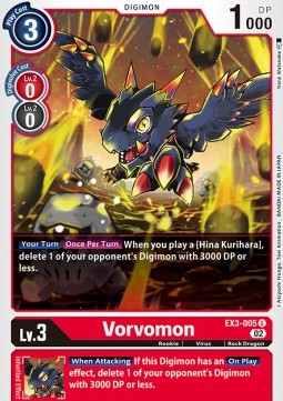 Vorvomon (EX3-005) - Draconic Roar