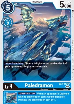 Paledramon (EX3-019) - Draconic Roar