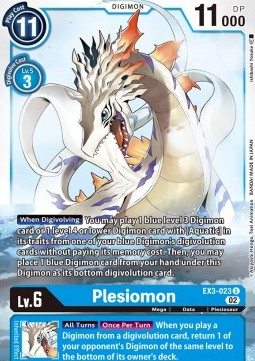 Plesiomon (EX3-023) - Draconic Roar