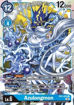 Azulongmon (EX3-025) (V.1) - Draconic Roar