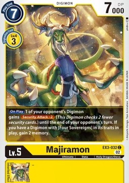 Majiramon (EX3-032) - Draconic Roar