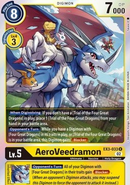 AeroVeedramon (EX3-033) - Draconic Roar
