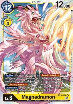 Magnadramon (EX3-036) (V.1) - Draconic Roar