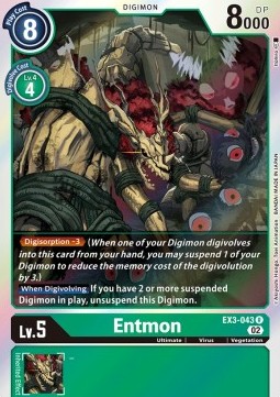Entmon (EX3-043) - Draconic Roar