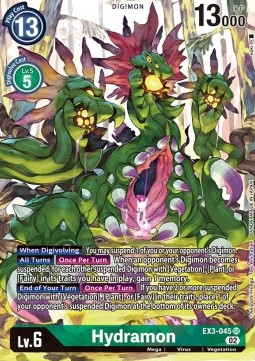 Hydramon (EX3-045) (V.2) - Draconic Roar