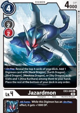 Jazardmon (EX3-048) - Draconic Roar