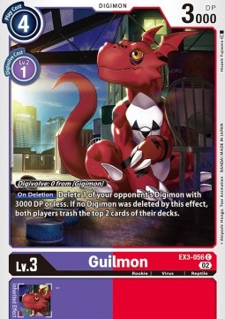 Guilmon (EX3-056) - Draconic Roar