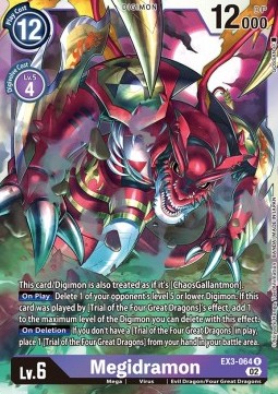 Megidramon (EX3-064) (V.1) - Draconic Roar