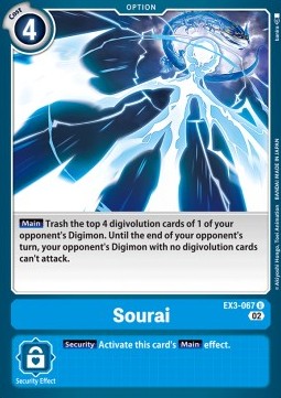 Sourai (EX3-067) - Draconic Roar