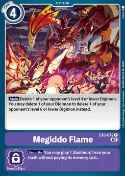Megiddo Flame (EX3-072) - Draconic Roar