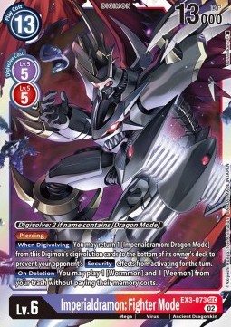 Imperialdramon: Fighter Mode (EX3-073) (V.1) - Draconic Roar