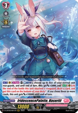 IridescencePalette, Haseritt [D Format] (V.1 - Triple Rare) - Lyrical Monasterio: Summertime Memories!