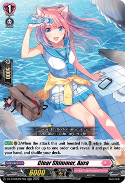 Clear Shimmer, Aura [D Format] (V.1 - Double Rare) - Lyrical Monasterio: Summertime Memories!