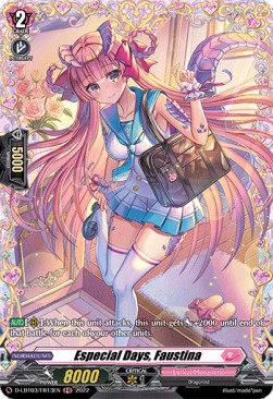 Especial Days, Faustina [D Format] (V.2 - Feature Rare) - Lyrical Monasterio: Summertime Memories!