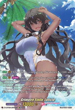 Grimoire Etoile, Luticia [D Format] (V.3 - Secret Rare) - Lyrical Monasterio: Summertime Memories!