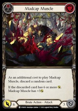 Madcap Muscle (Red) (Rainbow Foil) - Dynasty