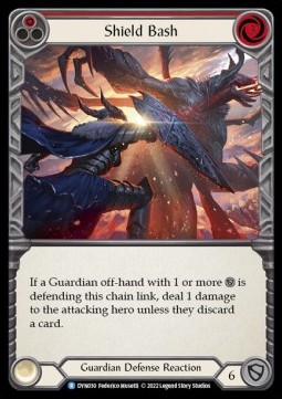 Shield Bash (Red) (Regular) - Dynasty