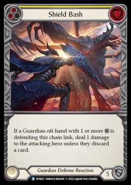 Shield Bash (Yellow) (Regular) - Dynasty