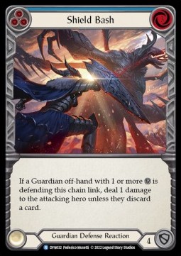 Shield Bash (Blue) (Regular) - Dynasty