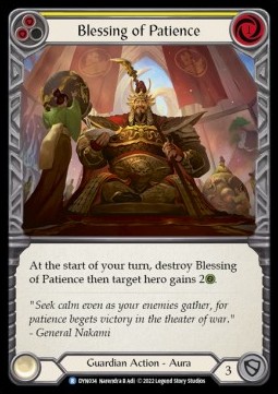 Blessing of Patience (Yellow) (Regular) - Dynasty
