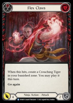 Flex Claws (Red) (Regular) - Dynasty