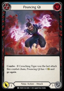 Pouncing Qi (Blue) (Regular) - Dynasty