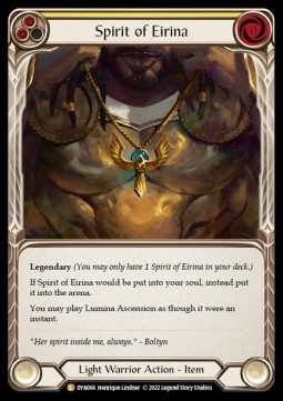 Spirit of Eirina (Rainbow Foil) - Dynasty
