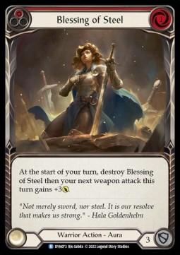 Blessing of Steel (Red) (Regular) - Dynasty