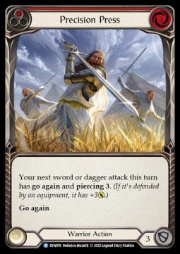 Precision Press (Red) (Regular) - Dynasty
